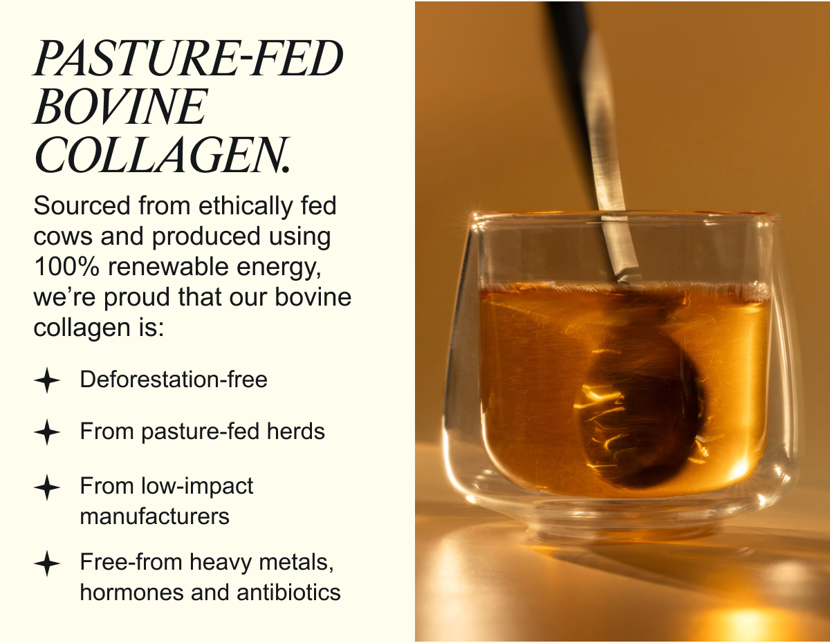 Pasture-fed Bovine Collagen