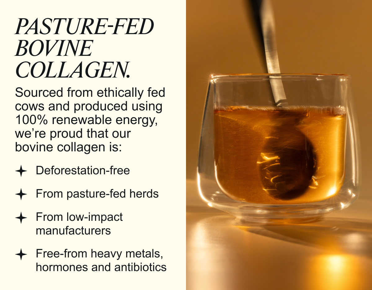Pasture-fed Bovine Collagen