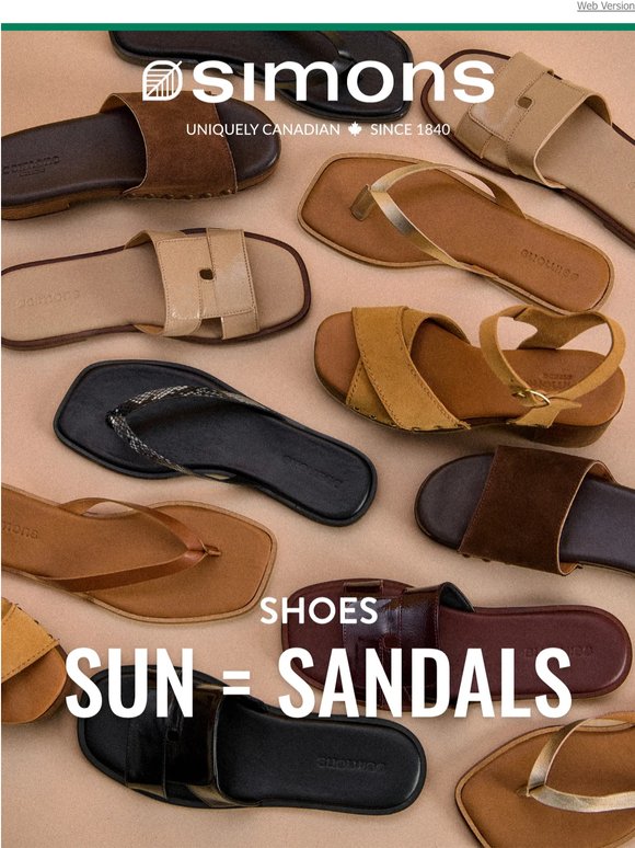 Our quality leather sandals