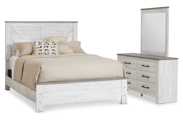 Blueridge Two-tone Panel Bedroom