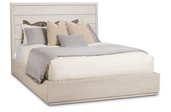 Capraia Light Tone Panel Bed