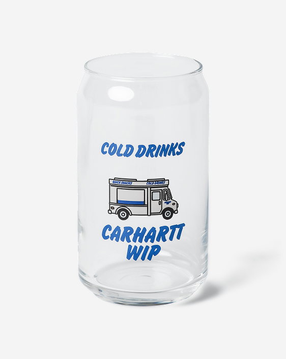 Carhartt WIP Cold Drinks Can Glass | Clear