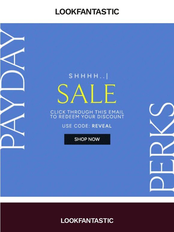You're Invited to our Secret SALE