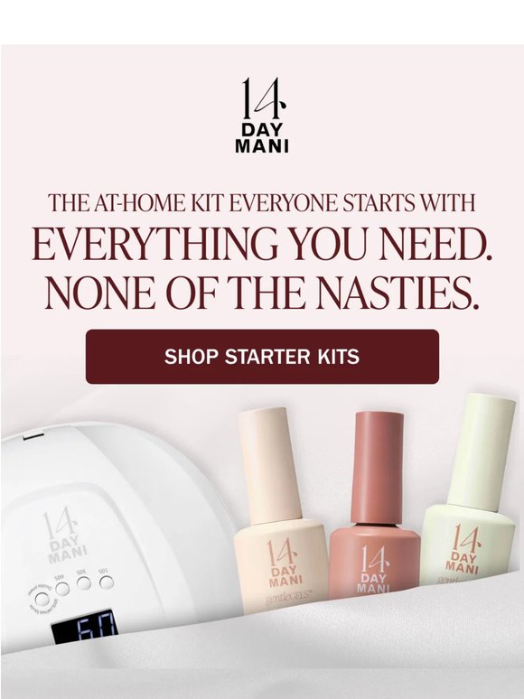 The at-home kit everyone starts with