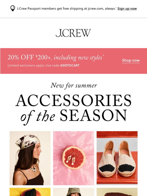 Summer's hottest accessories