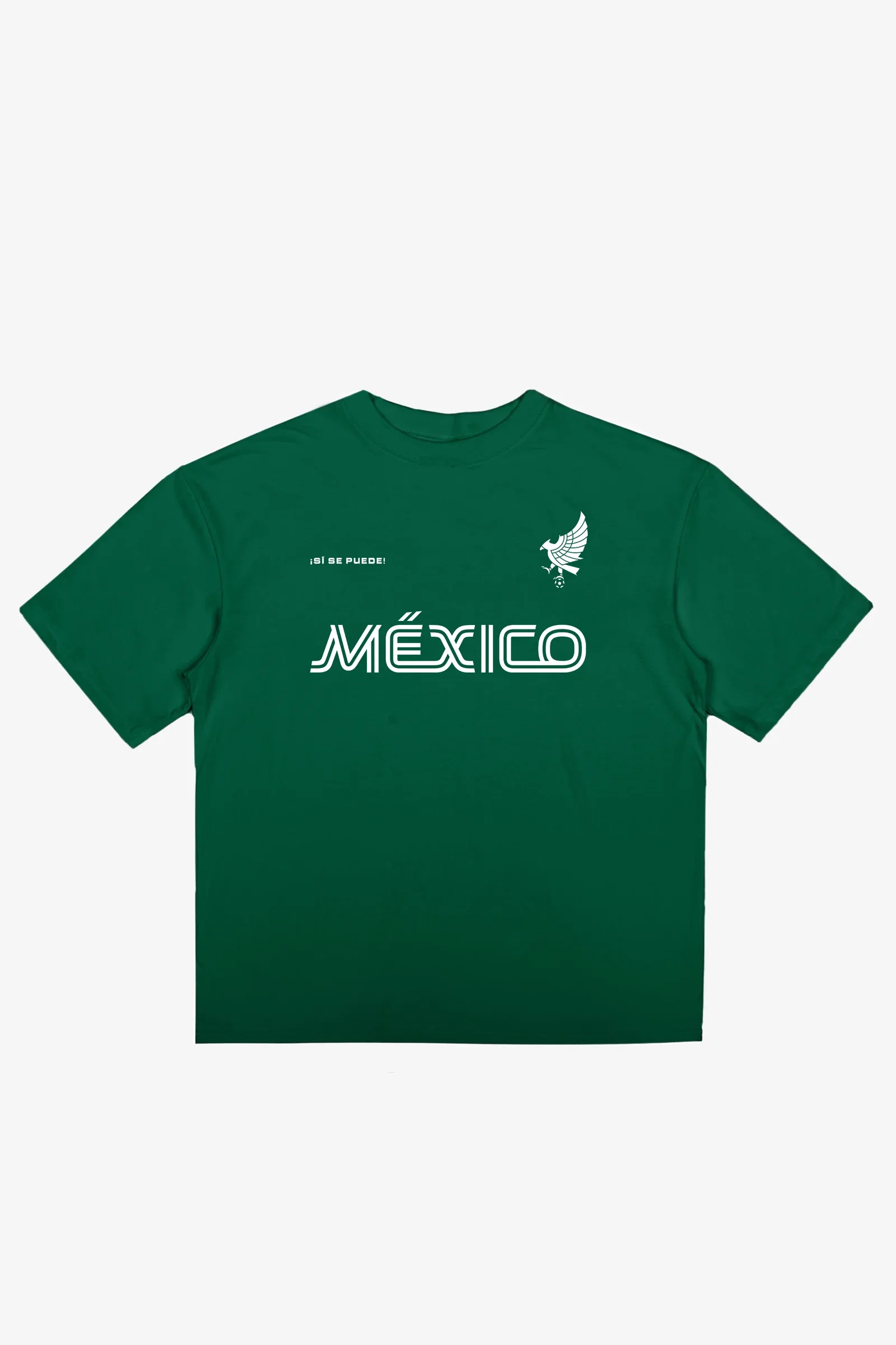 Image of Mexico Tri Logo T-Shirt - Green