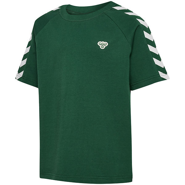 Image of Hummel T-shirt - hmlJR Archive - Mørkegrøn m. Logo