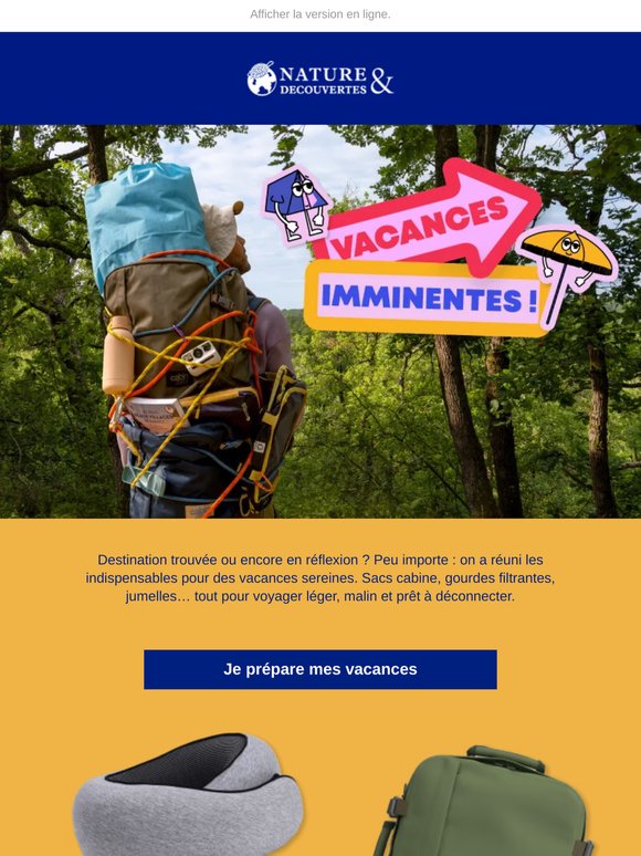Cap sur les vacances ⛱️