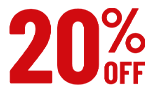 20% OFF**