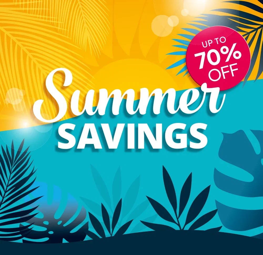 Summer Savings Up to 70% off