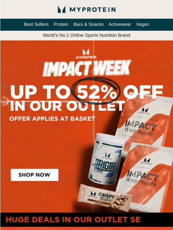 OUTLET SALE 💸 Up to 52% off