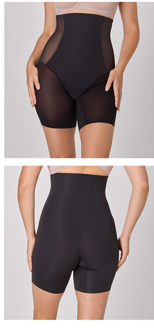 High-Waisted Shapewear Thigh Slimmer, Extra Firm