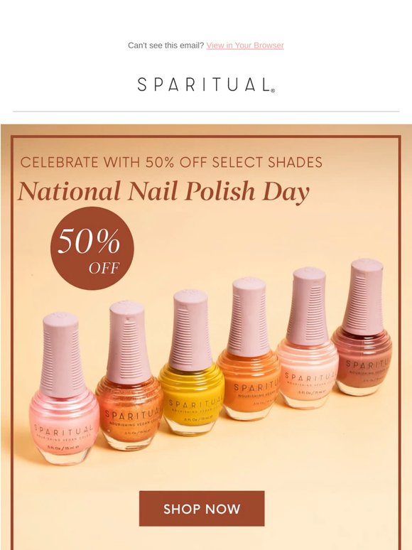 National Nail Polish Day is here 💅🎉