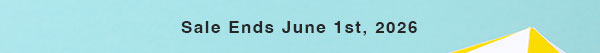 Sale Ends 6/1/2026