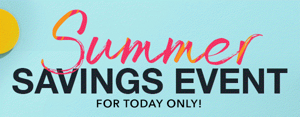 Summer Savings Event
