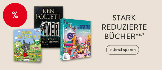 Stark reduzierte Bücher**