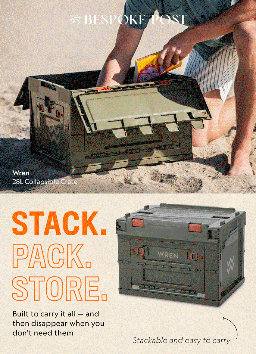 50L Collapsible Crate