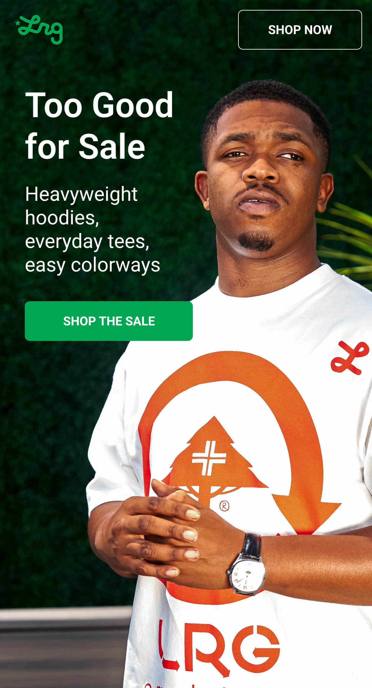 Too Good for Sale  | Heavyweight hoodies, everyday tees, easy colorways | SHOP THE SALE