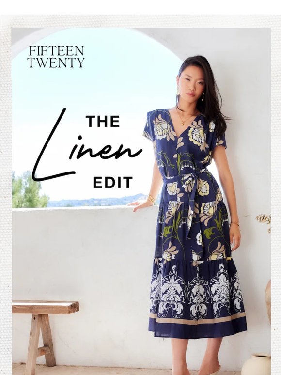 There’s A Reason We Love Linen