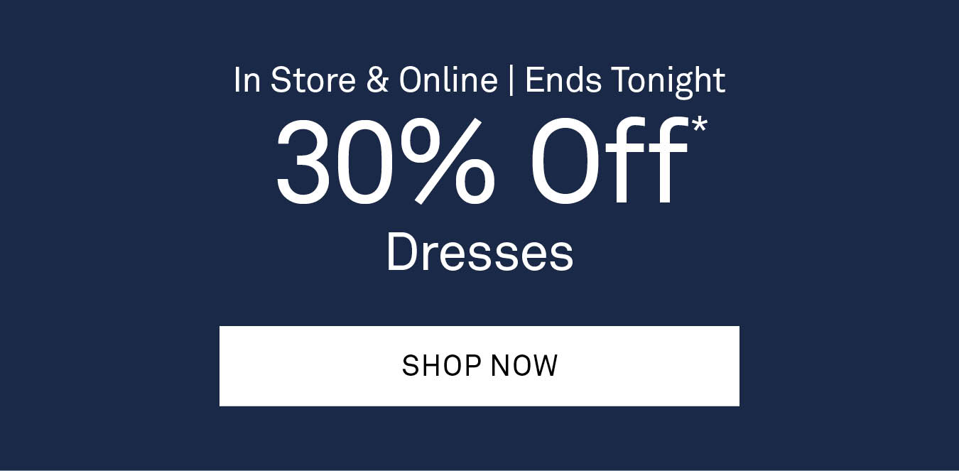 30% Off Dresses