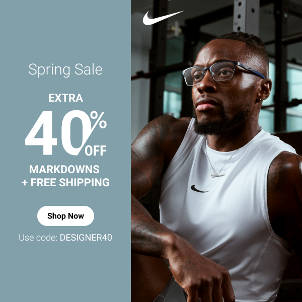 40% off designer frames >