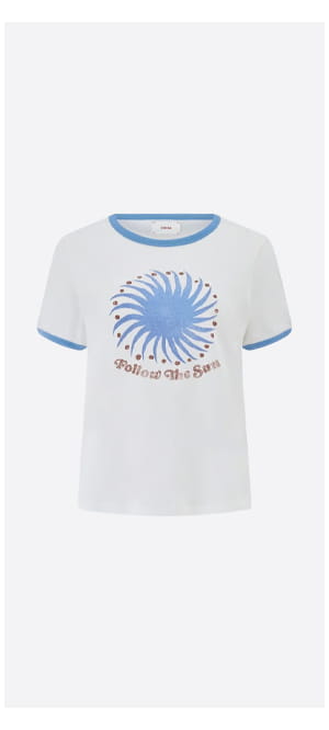 Frankie Tee In Blue Sunrise