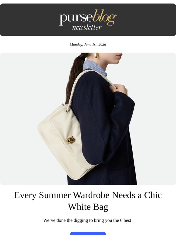 The Only White Bags That Matter Right Now 💥