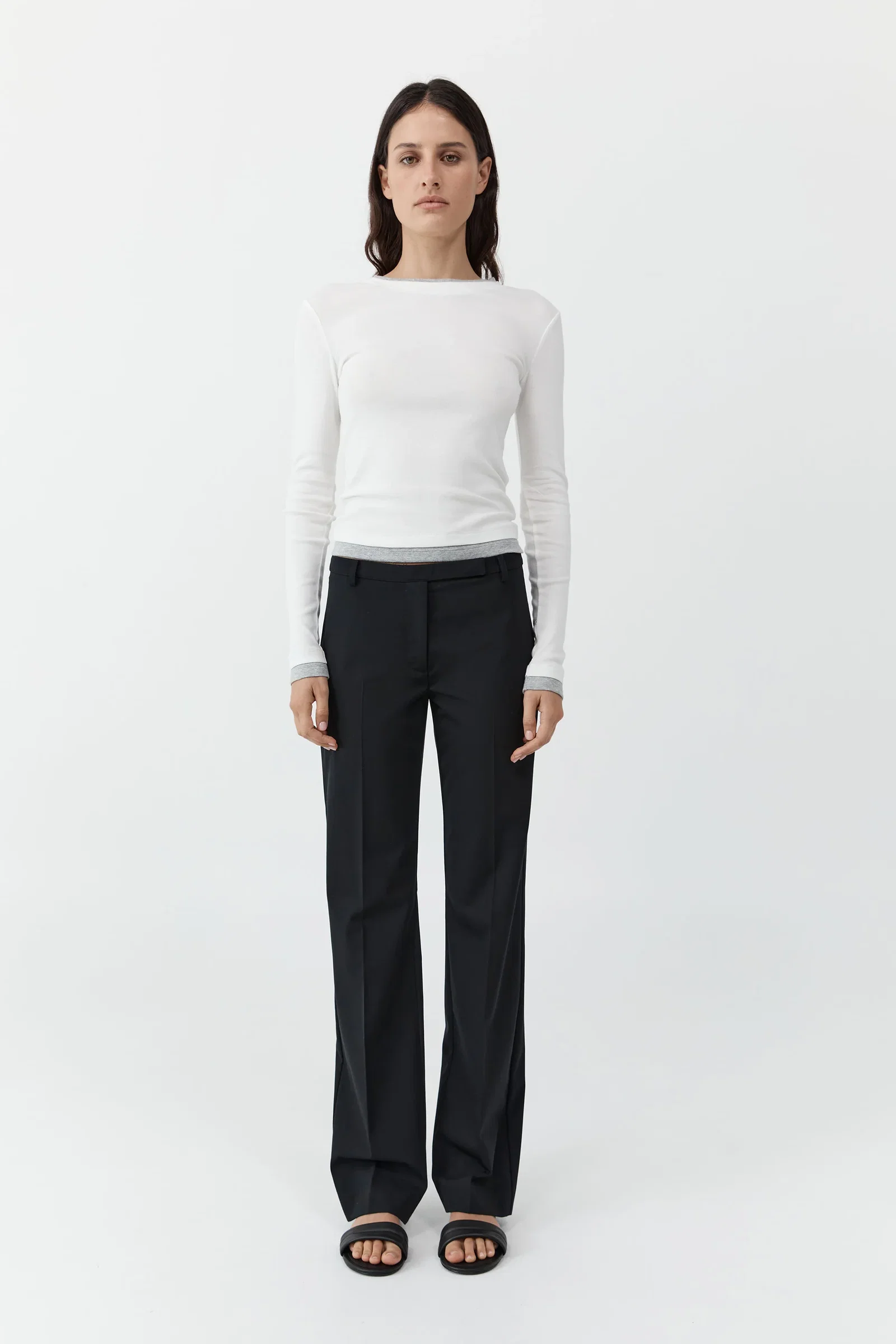 Image of Fine Band 90s Pants - Black