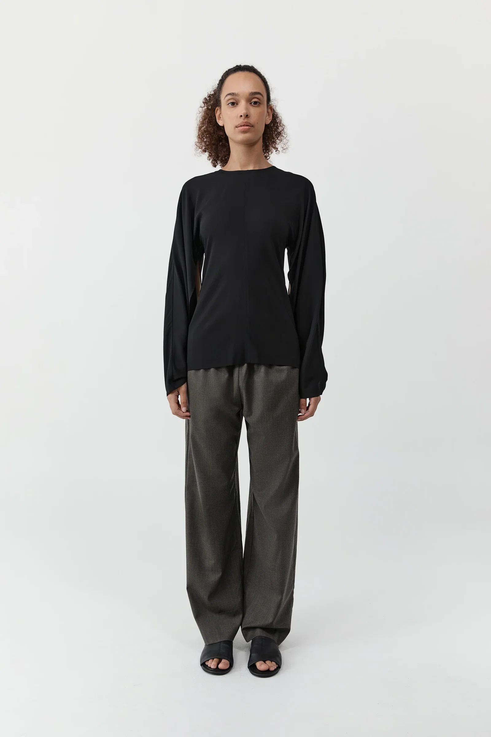 Image of Hybrid Top - Black