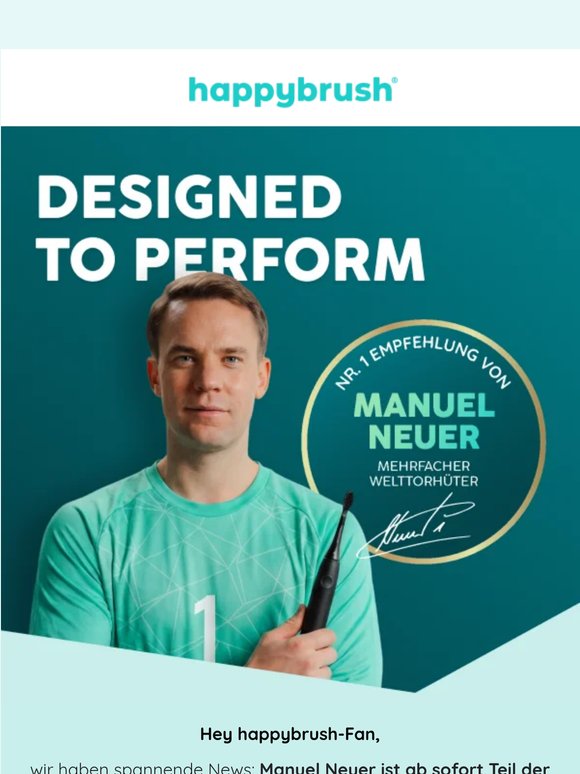 Manuel Neuer x happybrush ⚡