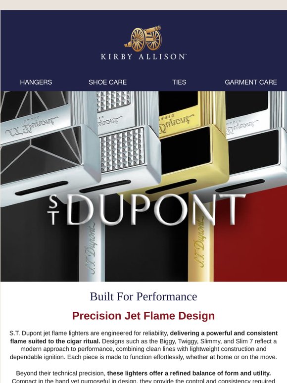 S.T. Dupont Jet Flame Lighters