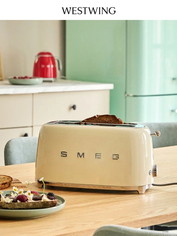 Smeg Design Deal – Icone di culto dal tostapane al frigorifero