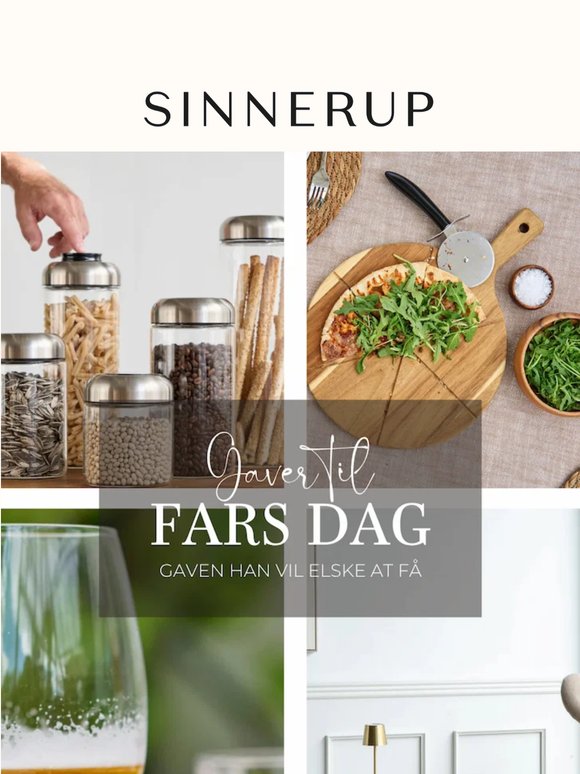 Fars dag: Giv en gave, far vil elske! ❤️