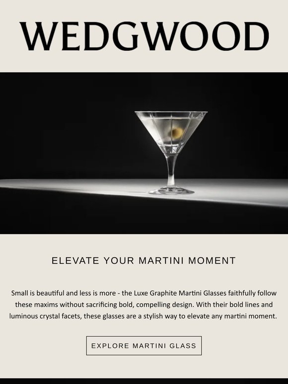 Elevate Your Martini Moment