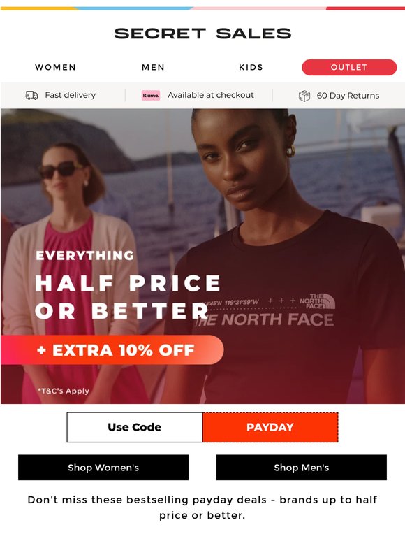 Half Price or Better + Extra 10% Off