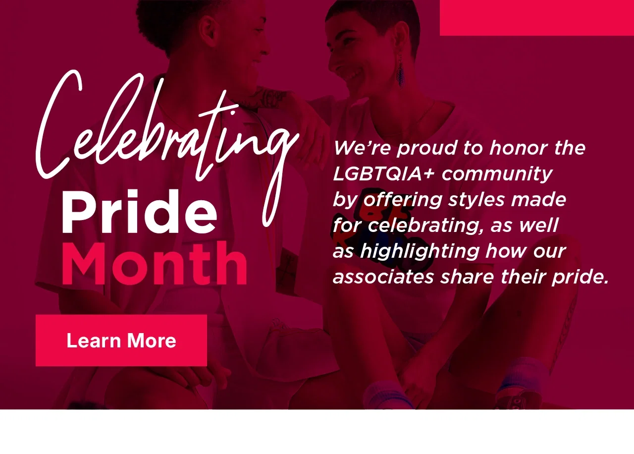 celebrating pride month. learn more.