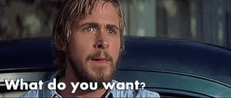 What do you want scene from The Notebook.
