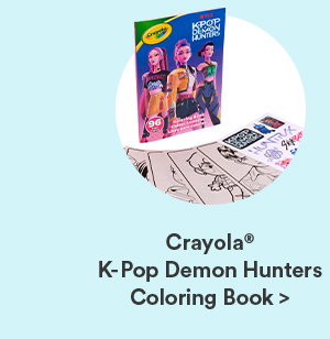 Crayola K-Pop Demon Hunters Coloring Book >