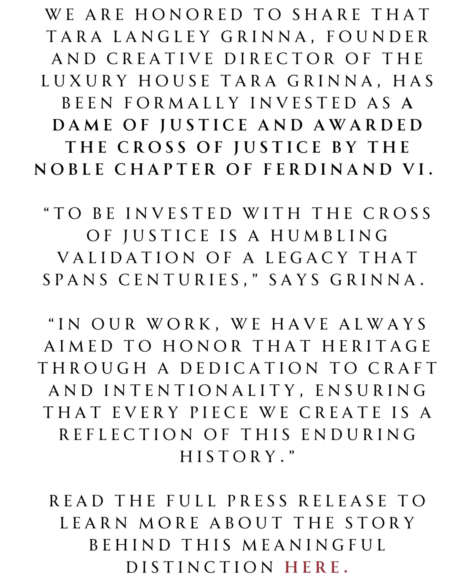 press release