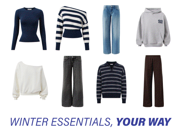 Winter essentials, your way