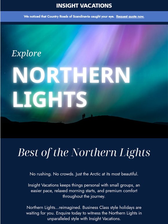 Your front-row seats to the Aurora