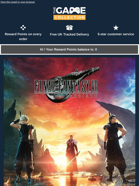 ⚔️ Legends Reborn — Enter the Worlds of Final Fantasy VII Rebirth & Gothic Remake