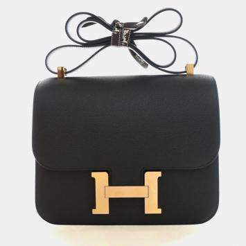 Constance 24 Black Epsom Calfs