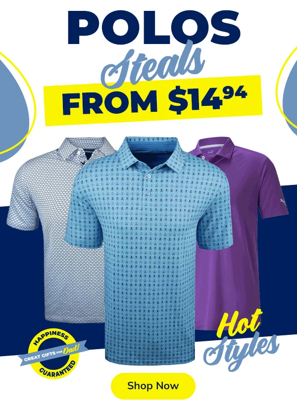 Summer Polo STEALS FROM $14.94- Shop NOW!