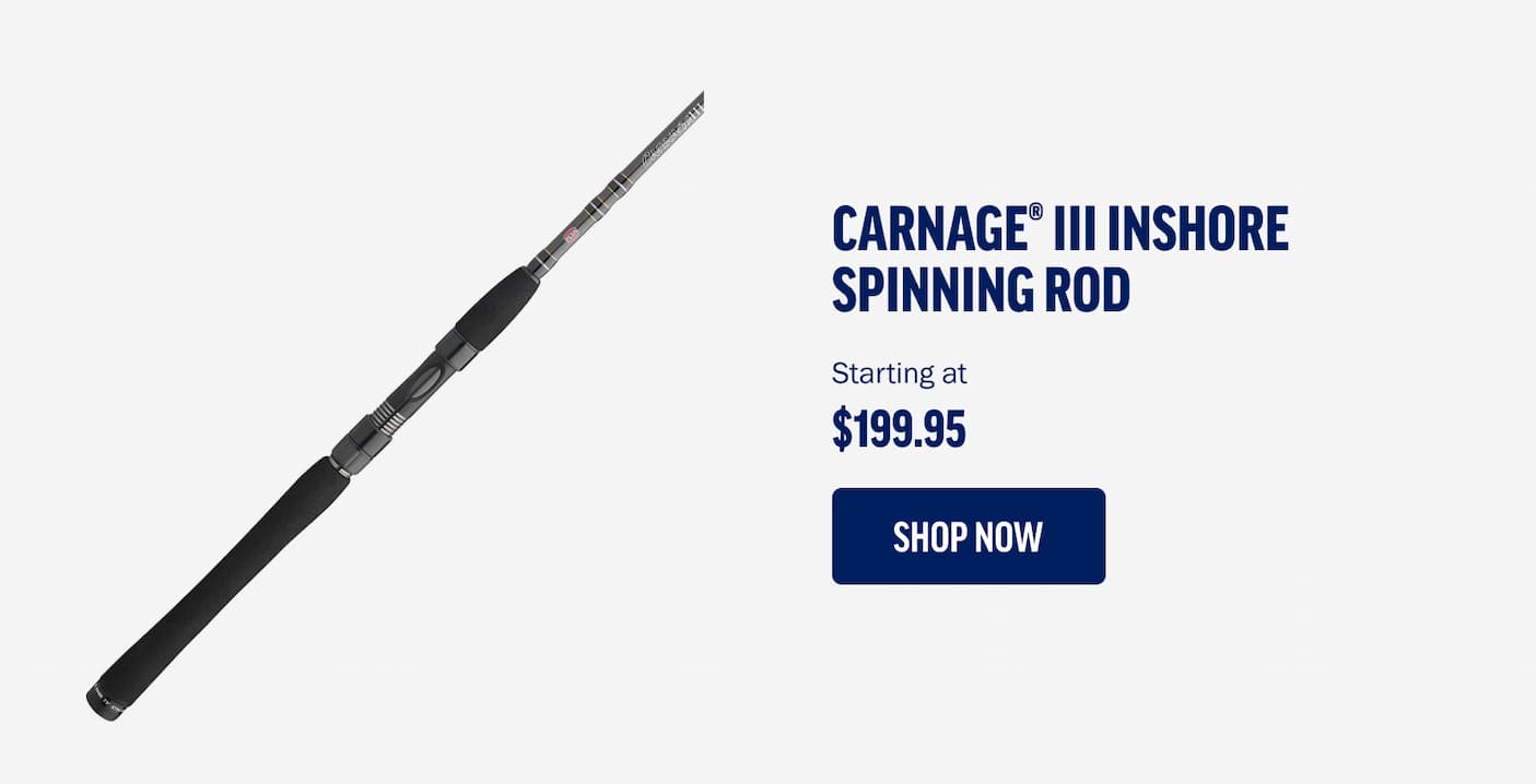 Carnage III Inshore Spinning Rod