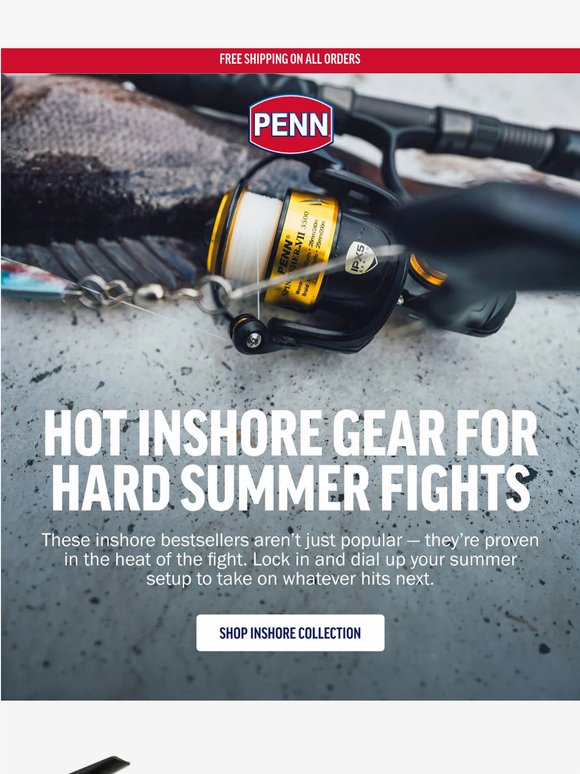 Our Hottest Summer Inshore Gear ☀️