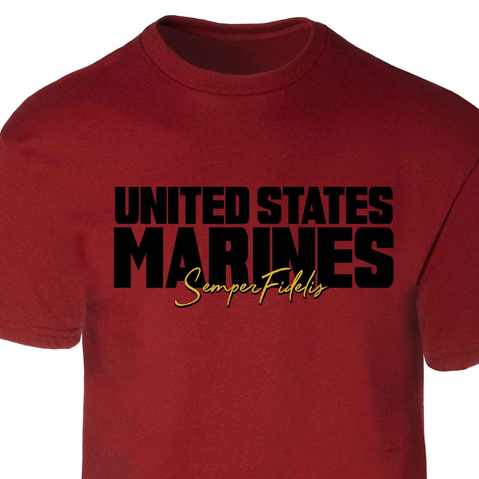 Image of United States Marine Corps Semper Fidelis T-Shirt