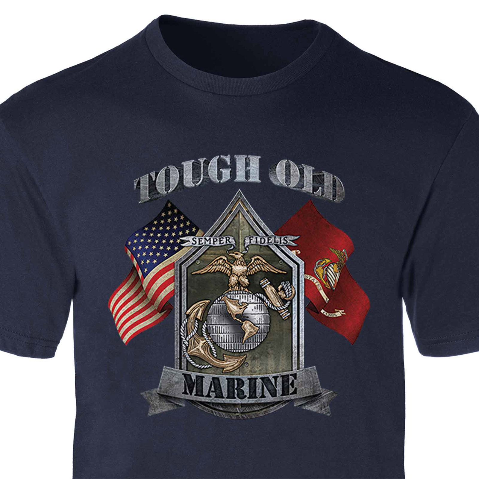 Image of Tough Old Marine T-shirt