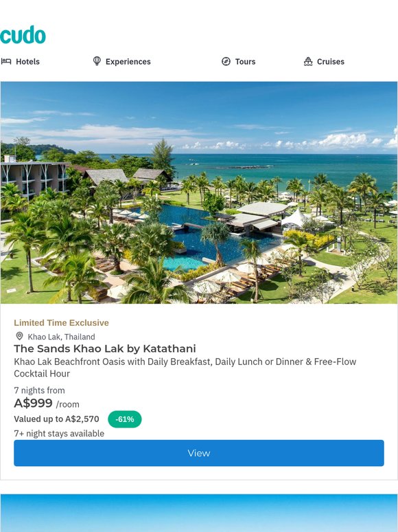 The Sands Khao Lak is Back! Beachfront Bestseller w. Daily Dining & Drinks