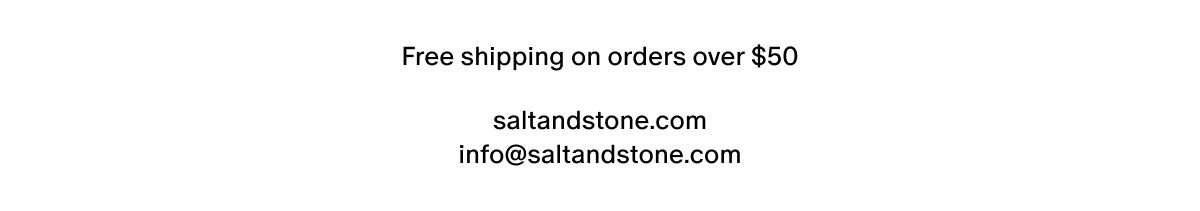 Free Shipping on US orders $50+